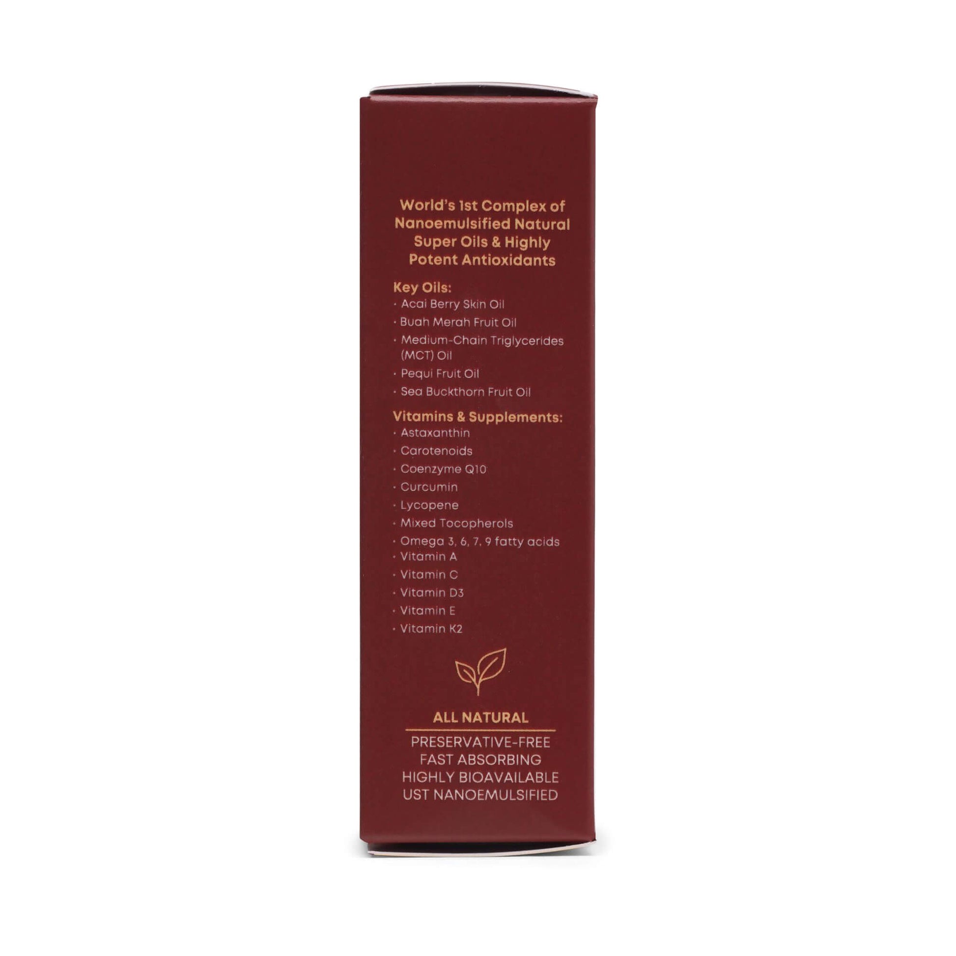 Super Antioxidant Oil Complex Oral NanoSpray
