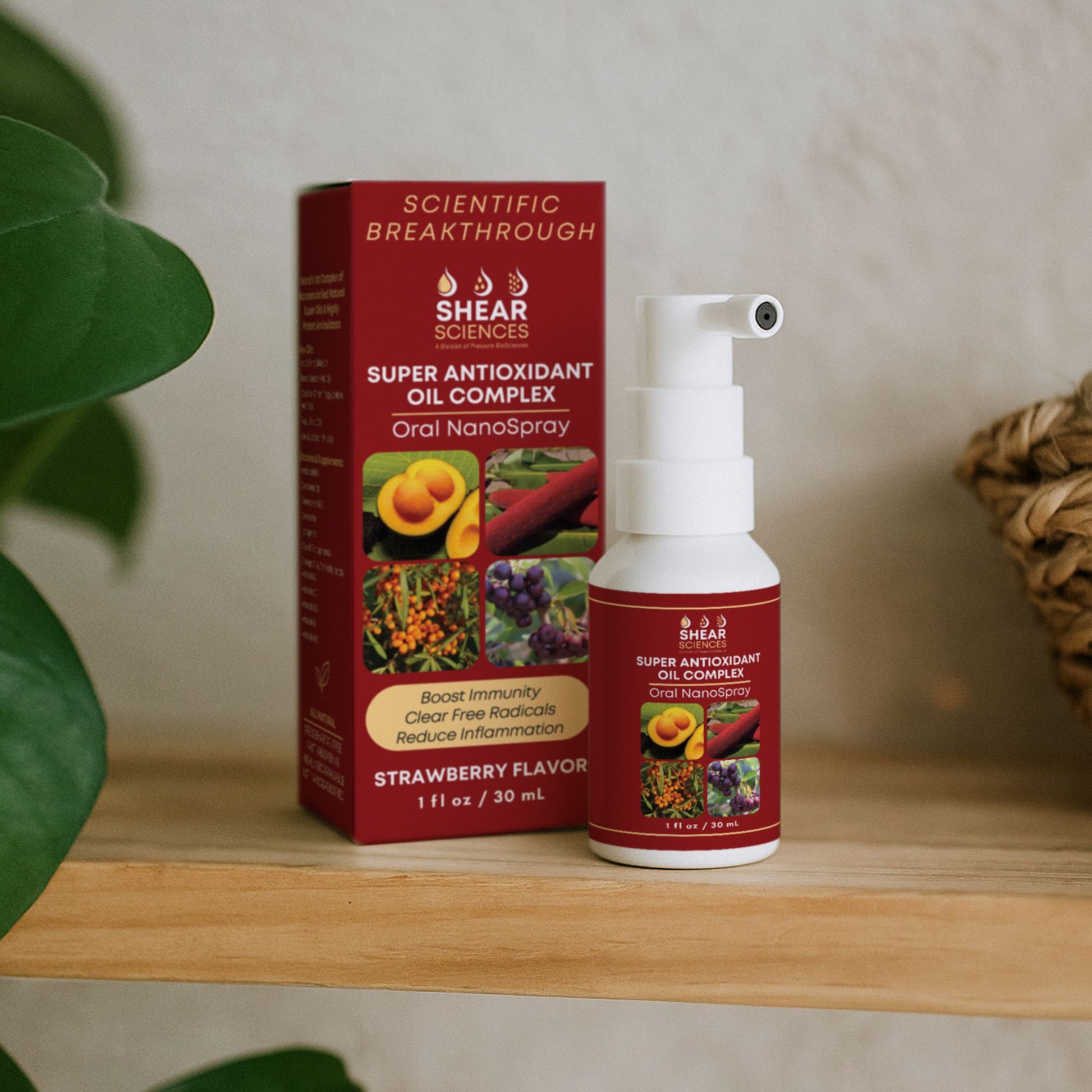 Super Antioxidant Oil Complex Oral NanoSpray